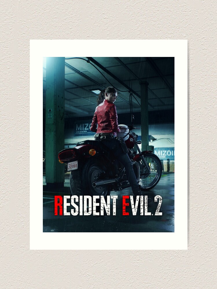 Resident Evil 2 remake print