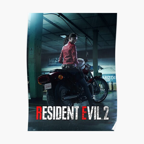 RESIDENT EVIL 2 REMAKE - CLAIRE Poster