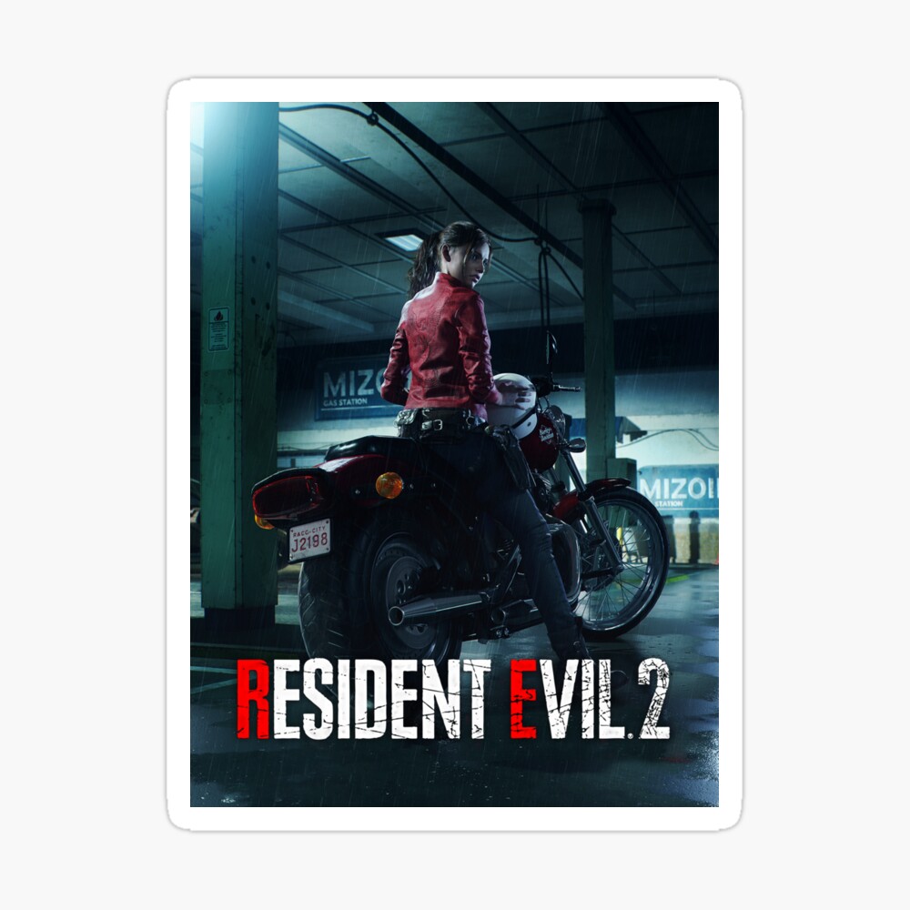 Resident Evil 2 Remake - Claire Redfield Art Board Print for Sale