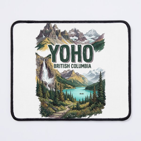 Item preview, Yoho National Park British Columbia Vintage Travel designed and sold by mood-draftsman.