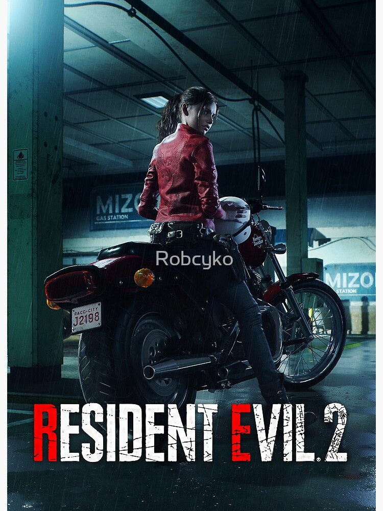 Resident Evil 2 Remake - Claire Redfield Art Board Print for Sale