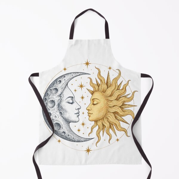 Item preview, Celestial Sun and Moon Faces Vintage designed and sold by andre-hollow.