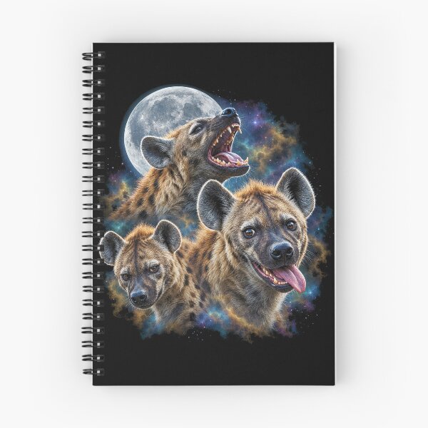 Item preview, Cosmic Hyena Pack Under Full Moon designed and sold by SassCity.