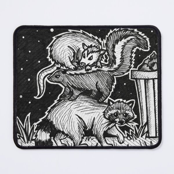 Item preview, Trash Team Trio designed and sold by StudioRosebud.