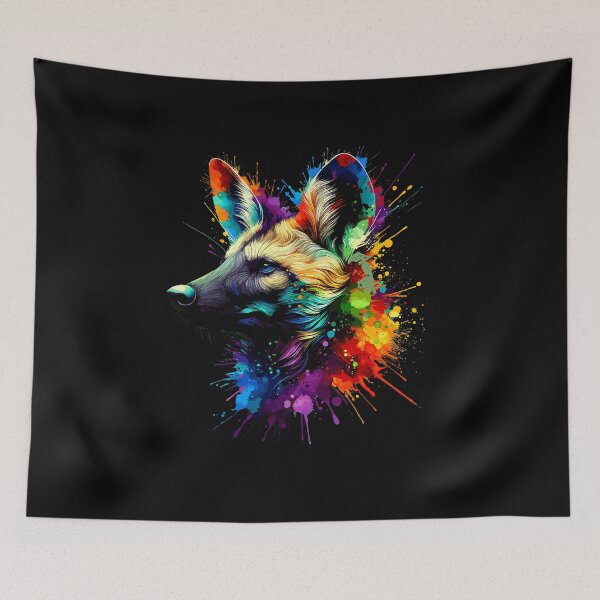 Item preview, Aardwolf Proteles Hyena Safari Mammal (7) designed and sold by robinnacallanyi.