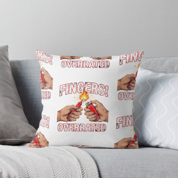 Item preview, Fingers Overrated Vintage Sarcastic 4th of July Fireworks Graphic designed and sold by AnnieGreene1.