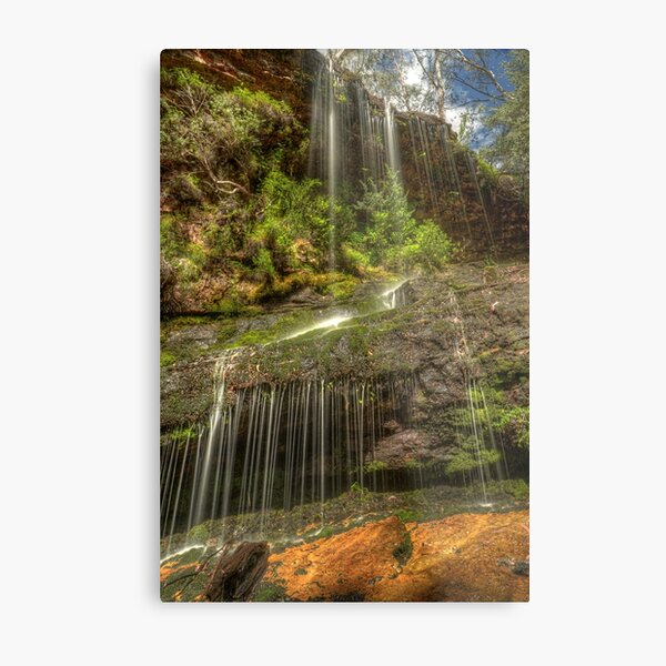 Hidden high country falls Metal Print