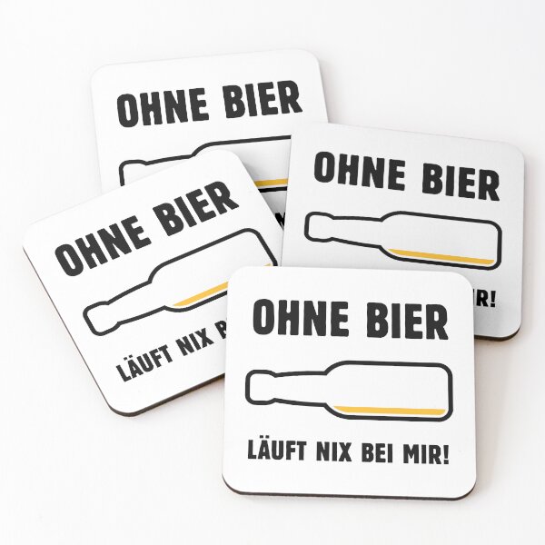 Item preview, Nothing works for me without beer! (Beer drinker / POS 2C) designed and sold by Roderix.