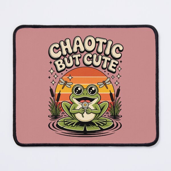Item preview, Chaotic But Cute Frog – Kawaii Nature Aesthetic designed and sold by IrhaArts.