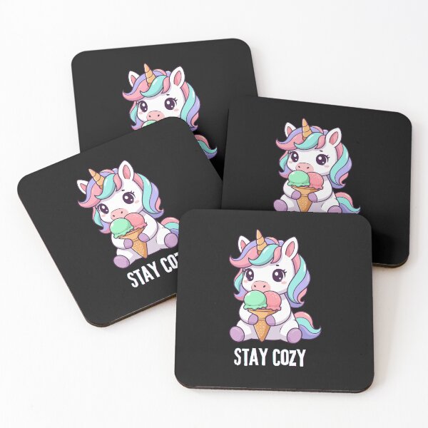 Item preview, Cute Unicorn Stay Cozy designed and sold by stormk10.