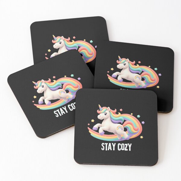 Item preview, Cute Unicorn Stay Cozy designed and sold by stormk10.