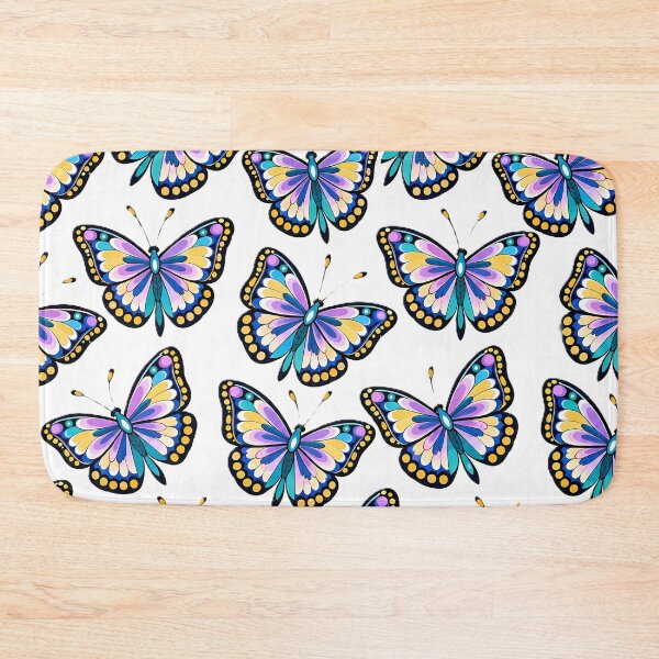 Item preview, Colorful Butterfly Seamless Pattern Aesthetic Art designed and sold by SnapStickerHub.