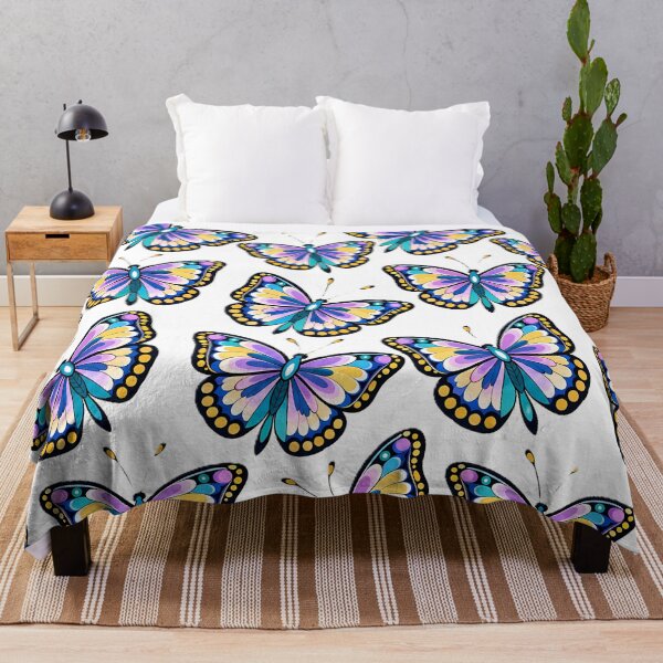 Item preview, Colorful Butterfly Seamless Pattern Aesthetic Art designed and sold by SnapStickerHub.