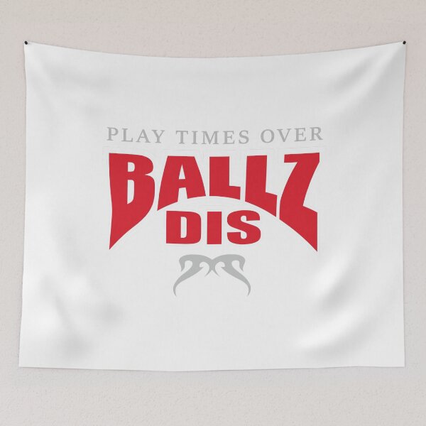Item preview, Play Time's Over Ballz Dis designed and sold by JamesBomDavis.