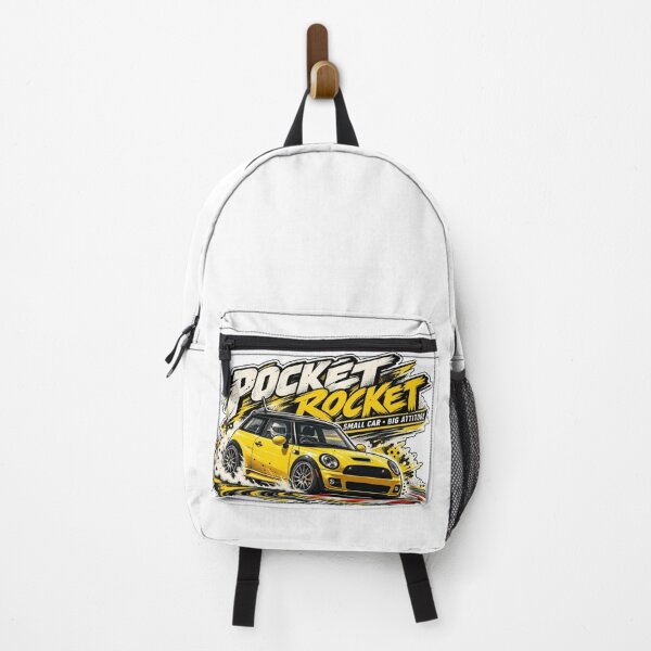 Item preview, Pocket Rocket Retro Racing Art designed and sold by TeeFuel.