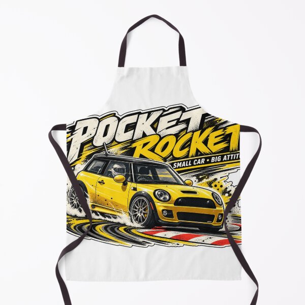 Item preview, Pocket Rocket Retro Racing Art designed and sold by TeeFuel.
