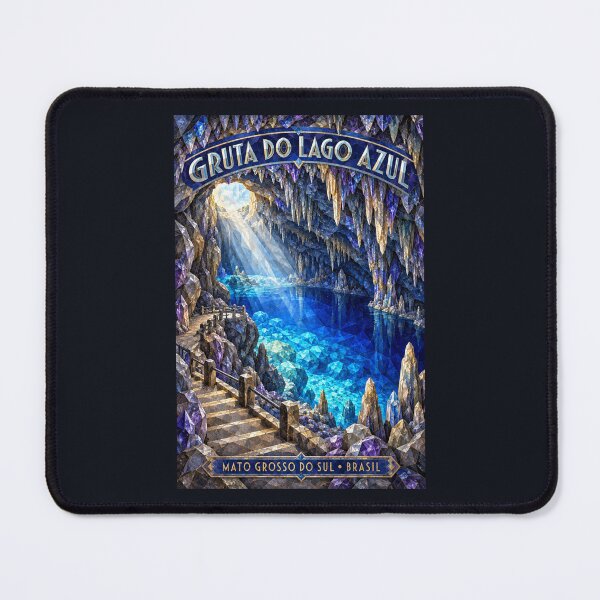 Item preview, Gruta do Lago Azul - Mato Grosso do Sul - Brasil designed and sold by GoodOldVintage.