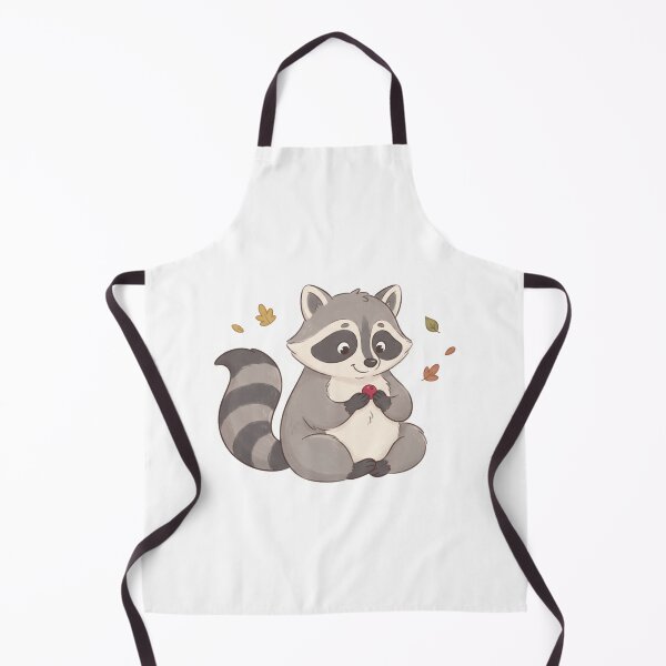 Item preview, Berry-Picking Raccoon – Cute Kawaii Woodland Animal designed and sold by Critter Bloom.