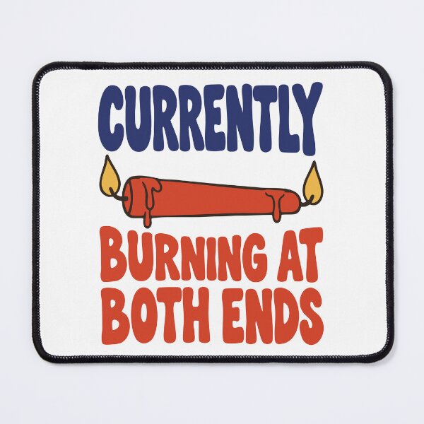Item preview, Currently Burning at Both Ends Candle designed and sold by sdcreations210.