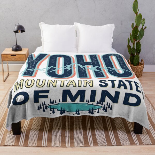 Item preview, Yoho Mountain State Of Mind Retro Collegiate Typography designed and sold by mood-draftsman.