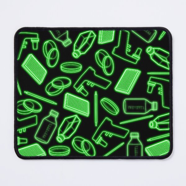 Item preview, Neon Green Cell Culture Pattern designed and sold by emmacatwheels.