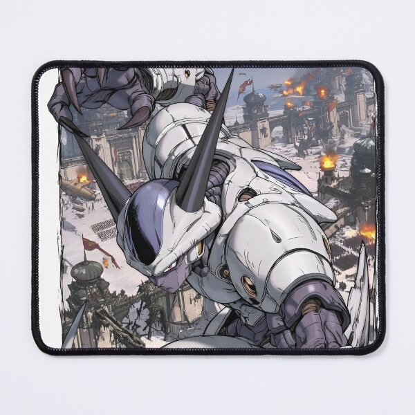 Item preview, Cybernetic Bio Warrior – Purple Mecha Alien Sci-Fi Fantasy Art designed and sold by Dyan4.
