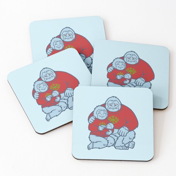 Item preview, Yeti Family Christmas designed and sold by SplashTastic.