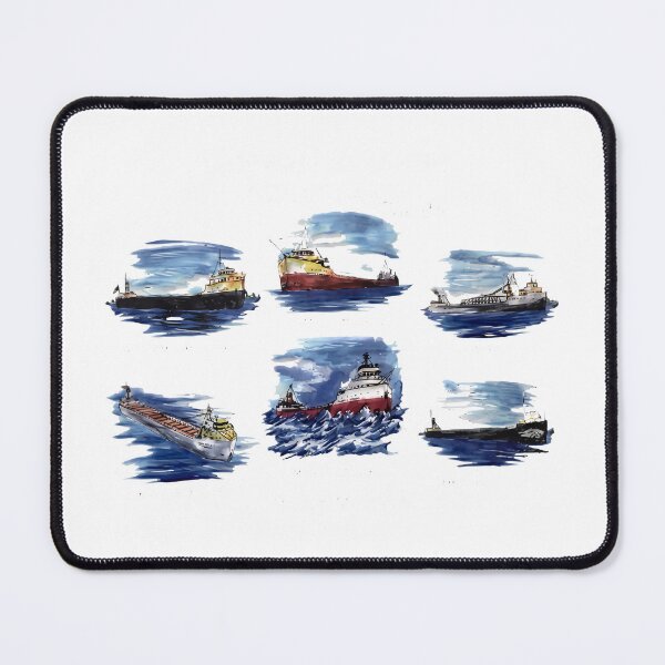 Item preview, Shipwrecks Of The Great Lakes designed and sold by JamesBomDavis.