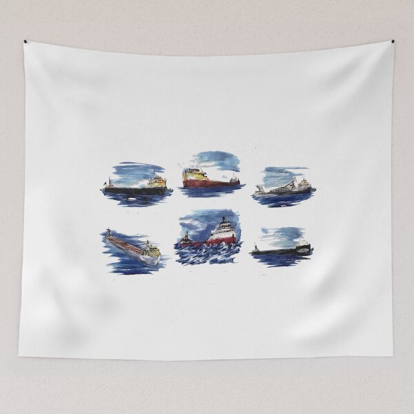 Item preview, Shipwrecks Of The Great Lakes designed and sold by JamesBomDavis.
