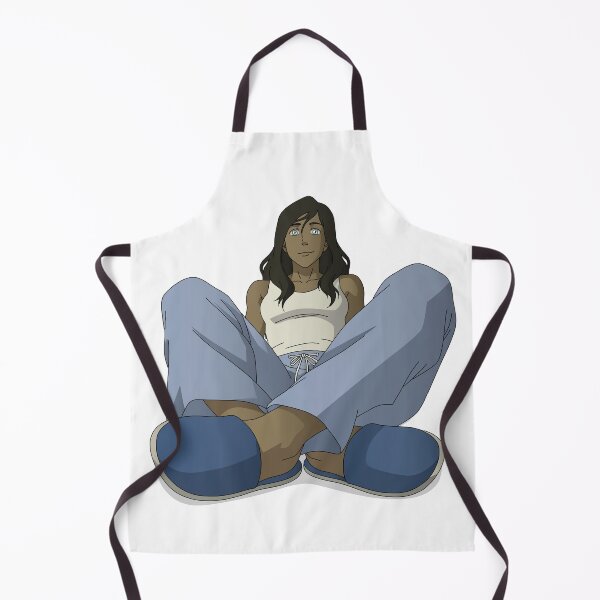 Item preview, Avatar Korra La leyenda de Korra en pijama sentada designed and sold by Diamanths.