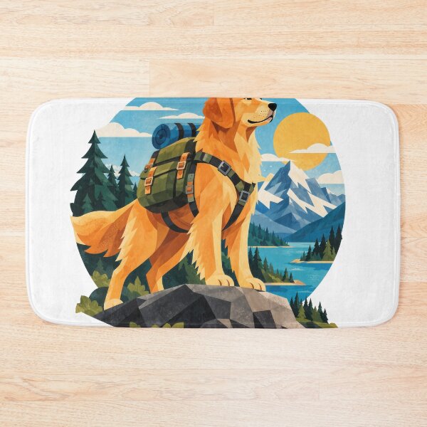 Item preview, Trail Dog Adventure designed and sold by ForeverPrintsOK.