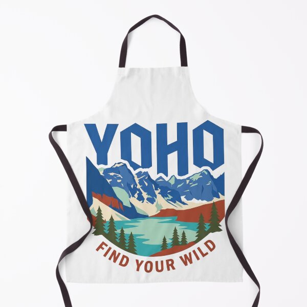 Item preview, Yoho Find Your Wild Retro Mountain Emblem designed and sold by mood-draftsman.