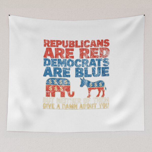 Item preview, Republicans Are Red, Democrats Are Blue designed and sold by MountanBaugh.
