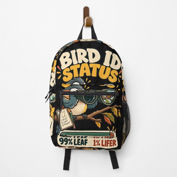 Item preview, Bird ID Status - Funny Bird Identification Humor for Birdwatchers designed and sold by MOTIFOLK.