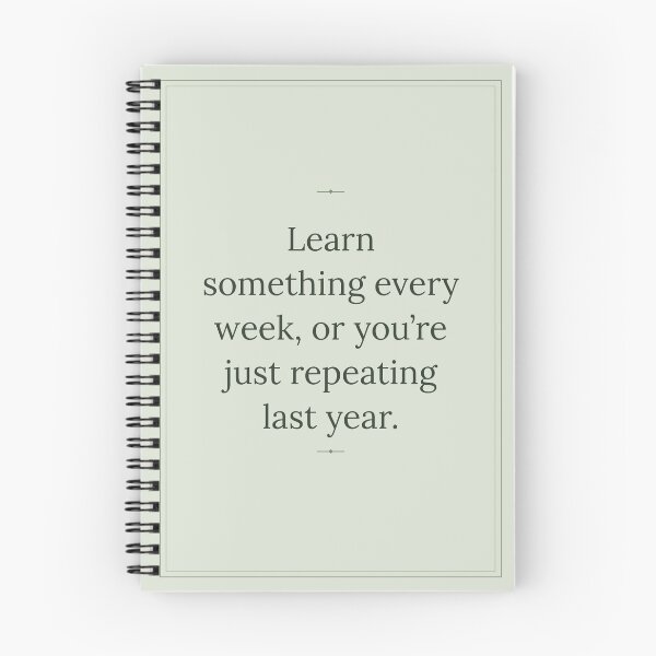 Item preview, Learn Something Every Week designed and sold by cotswoldconnect.