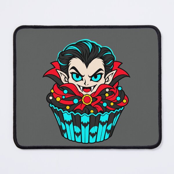 Item preview, Dracula Vampire Cupcake Halloween designed and sold by Aimetoi.