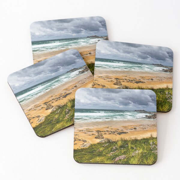 Item preview, Gwithian Beach Cornwall, Wild Coast and Godrevy Lighthouse designed and sold by Paul Thompson Photography.