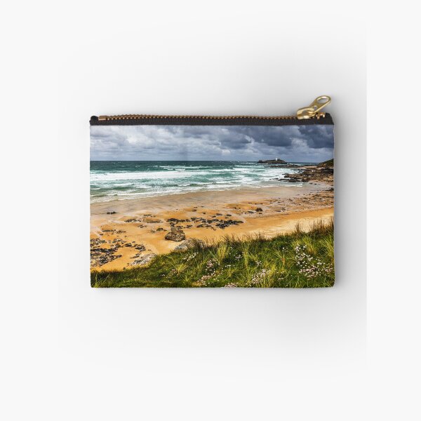 Item preview, Gwithian Beach Cornwall, Wild Coast and Godrevy Lighthouse designed and sold by Paul Thompson Photography.