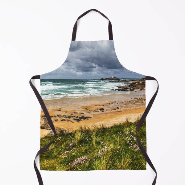 Item preview, Gwithian Beach Cornwall, Wild Coast and Godrevy Lighthouse designed and sold by Paul Thompson Photography.