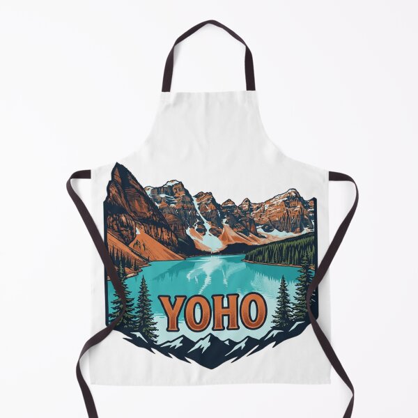Item preview, Yoho National Park Vintage Alpine Lake Travel designed and sold by mood-draftsman.