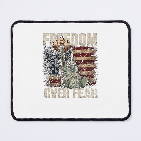 Item preview, Freedom Over Fear Lady Liberty designed and sold by ParkerDuerson.