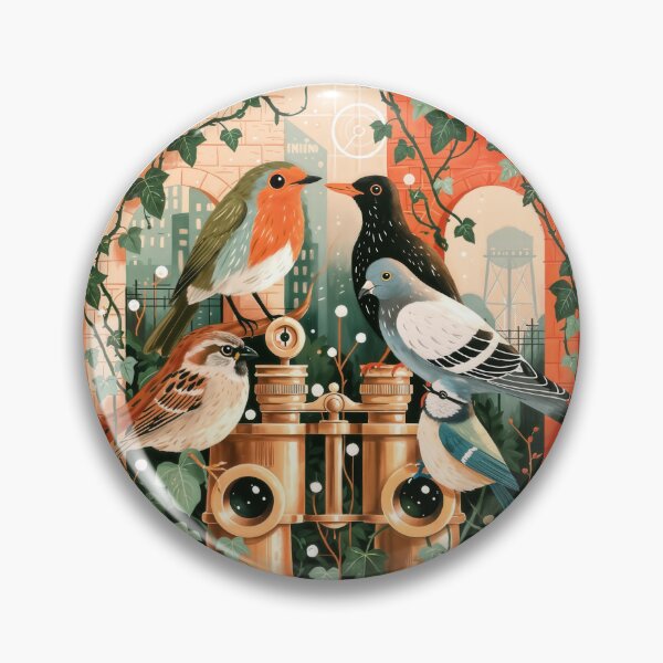 Item preview, Urban Birdwatching — A Wild Perspective on City Life designed and sold by ForeverPrintsOK.