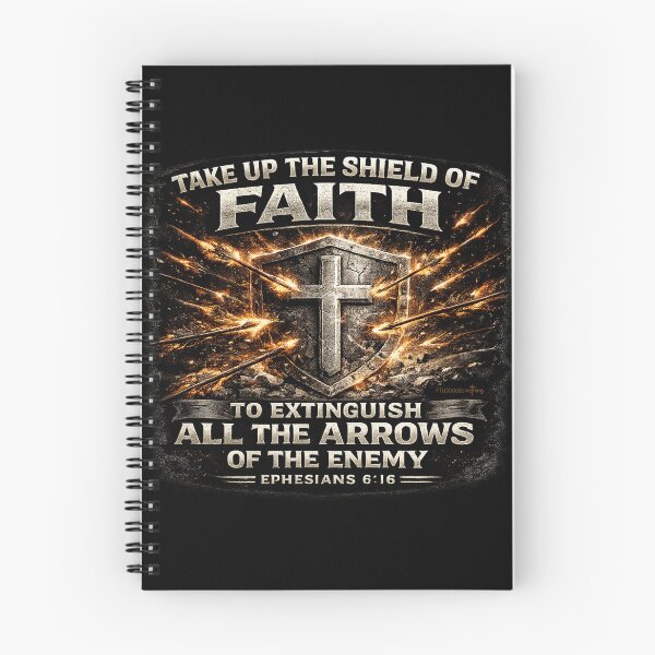 Item preview, Take up the shield of Faith to extinguish all the flaming arrows of the enemy Ephesians 6:16 God has got you covered Christian spiritual battle warrior designed and sold by FTLOG.
