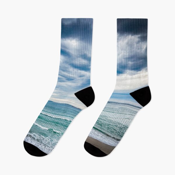 Item preview, Rolling Sea Foam and Cloudy Horizon Art designed and sold by Coastal Wearable Art & Home Decor.