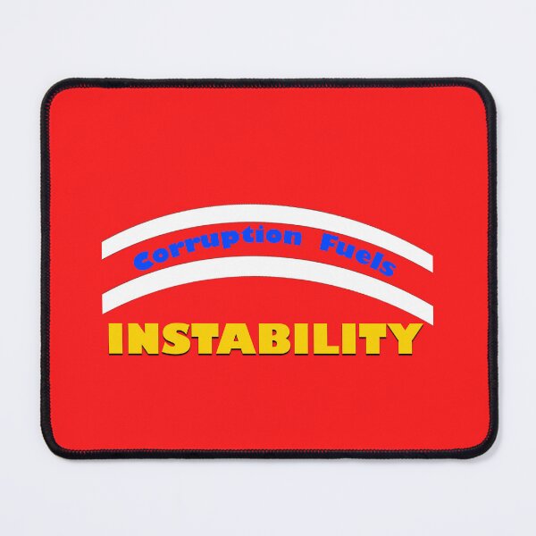 Item preview, Corruption Fuels Instability – Anti-Corruption Awareness designed and sold by annenambiro.
