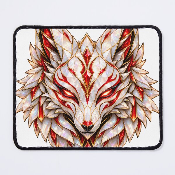 Item preview, Kitsune Spirit Mask / Prism Animal Mask Collection designed and sold by ValentynaTyshenkoArt.