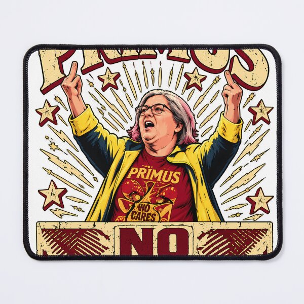 Item preview, Primus Aunt Sue No Kings Protest Funny Political Meme Resistance designed and sold by AlvinObrien.