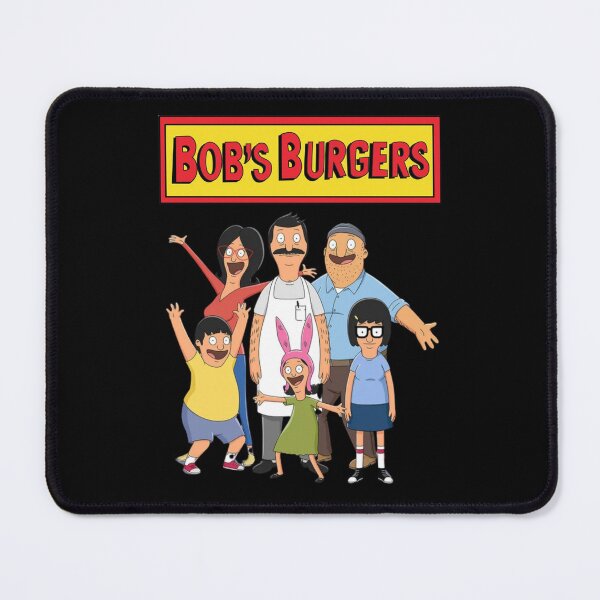 Artikelvorschau, Bob's Burgers | Familie Belcher plus Teddy! Schwarz entworfen und verkauft von fifisu.