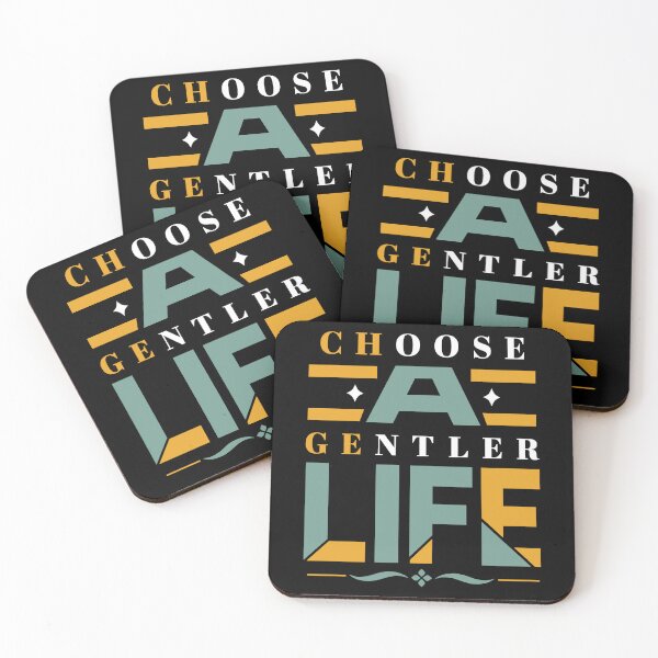 Item preview, Choose A Gentler Life designed and sold by rejowan-arts.