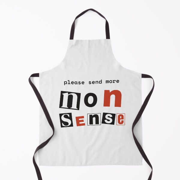 Item preview, Please Send More Nonsense Funny Typography Quote designed and sold by Tad & smidgen.